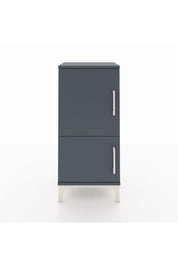 Arges Komodin 3 Raflı 2 Kapaklı 44x30x96 Antrasit-Antrasit