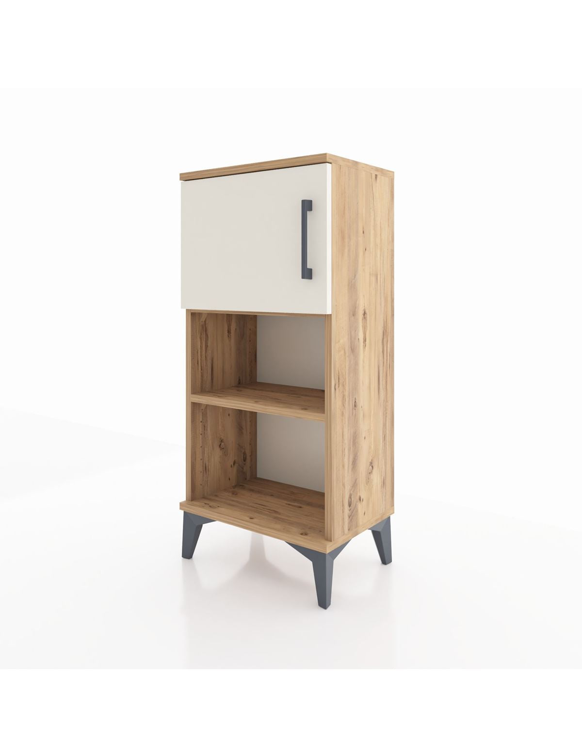 Arges Komodin 2 Raflı Tek Kapaklı 44x30x96 - S09M040V7A