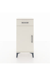 Arges Komodin 2 Raflı Tek Çekmeceli Tek Kapaklı 44x30x96 Aytaşı-Aytaşı