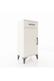 Arges Komodin 2 Raflı Tek Çekmeceli Tek Kapaklı 44x30x96 Aytaşı-Aytaşı