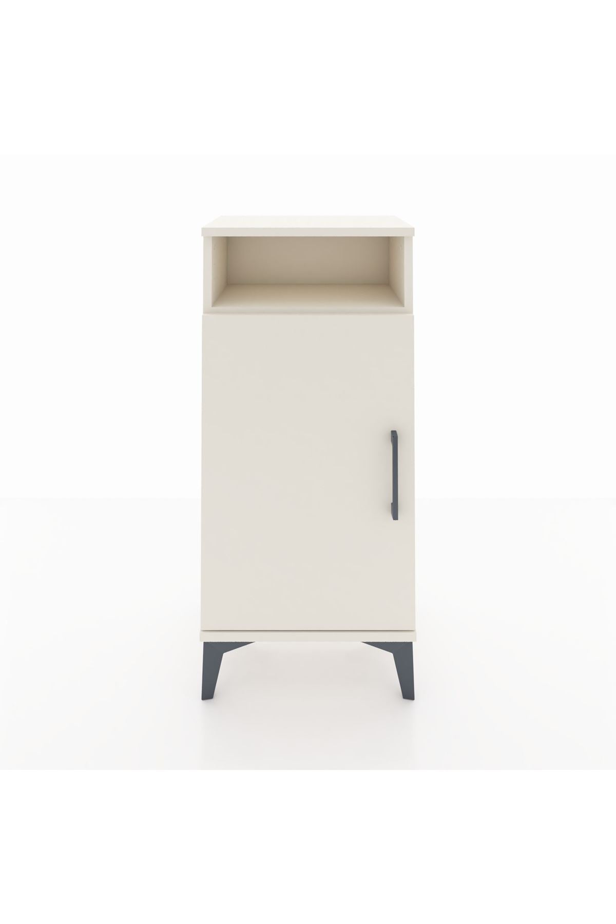 Arges Komodin 3 Raflı Tek Kapaklı 44x30x96 Aytaşı-Aytaşı