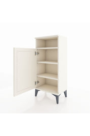 Arges Komodin 3 Raflı Tek Kapaklı 44x30x96 Aytaşı-Aytaşı