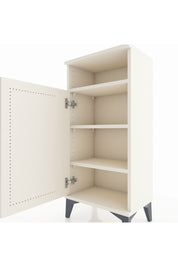 Arges Komodin 3 Raflı Tek Kapaklı 44x30x96 Aytaşı-Aytaşı