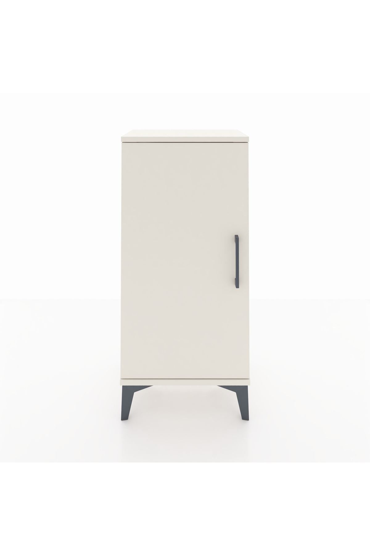 Arges Komodin 2 Raflı Tek Kapaklı 44x30x96 Aytaşı-Aytaşı