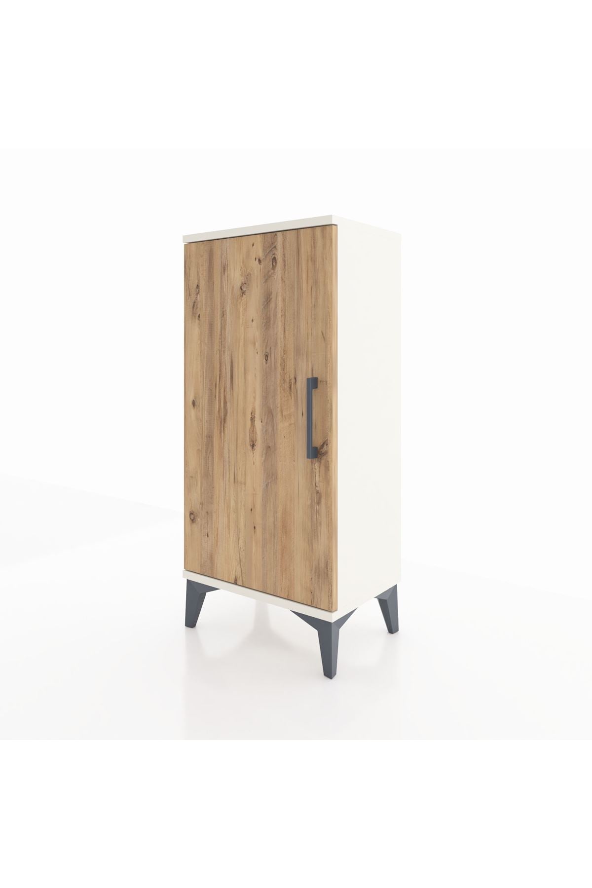 Arges Komodin 2 Raflı Tek Kapaklı 44x30x96 Aytaşı-Çam