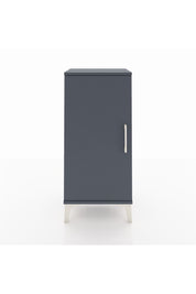 Arges Komodin 2 Raflı Tek Kapaklı 44x30x96 Antrasit-Antrasit