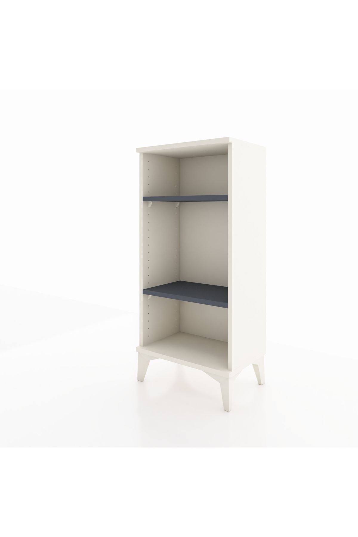 Arges Komodin 2 Raflı 44x30x96 Aytaşı-Antrasit