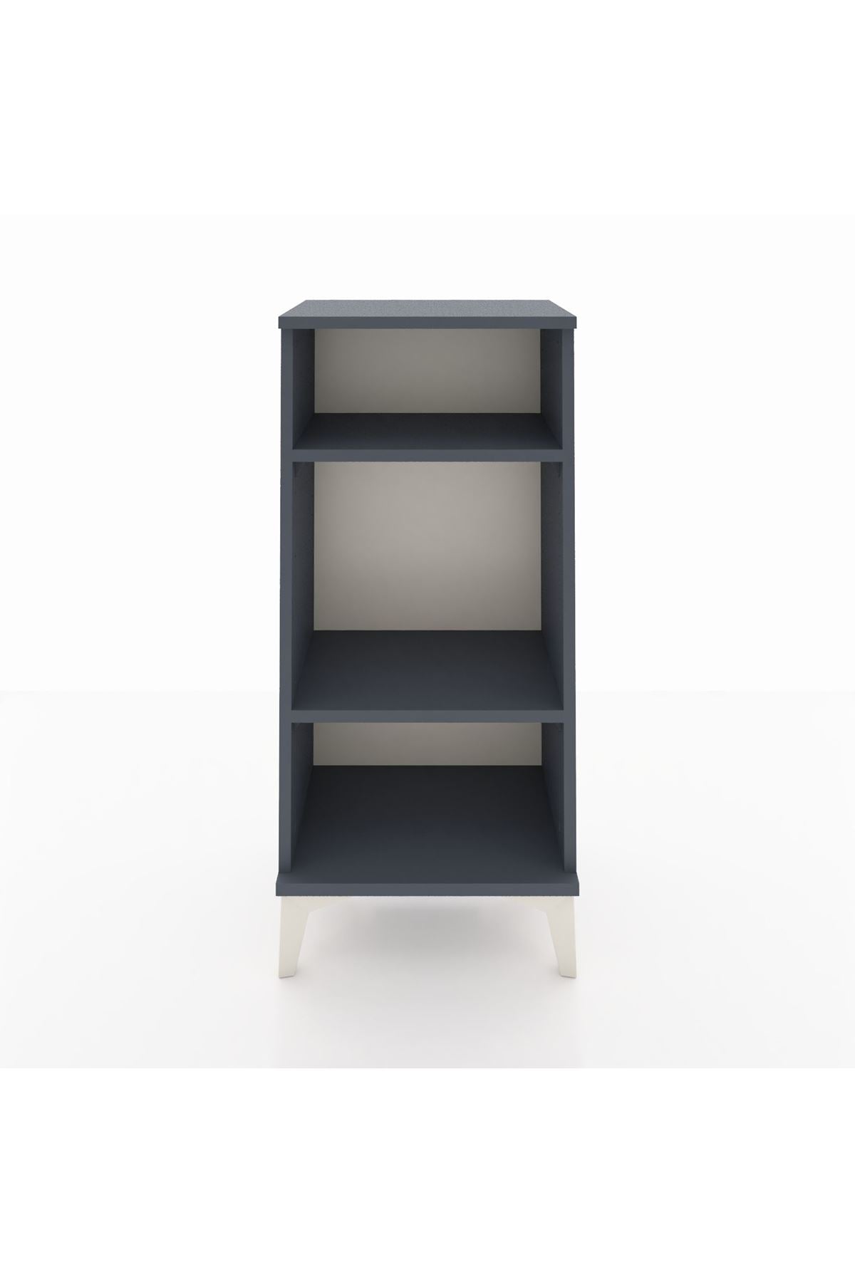 Arges Komodin 2 Raflı 44x30x96 Antrasit-Antrasit