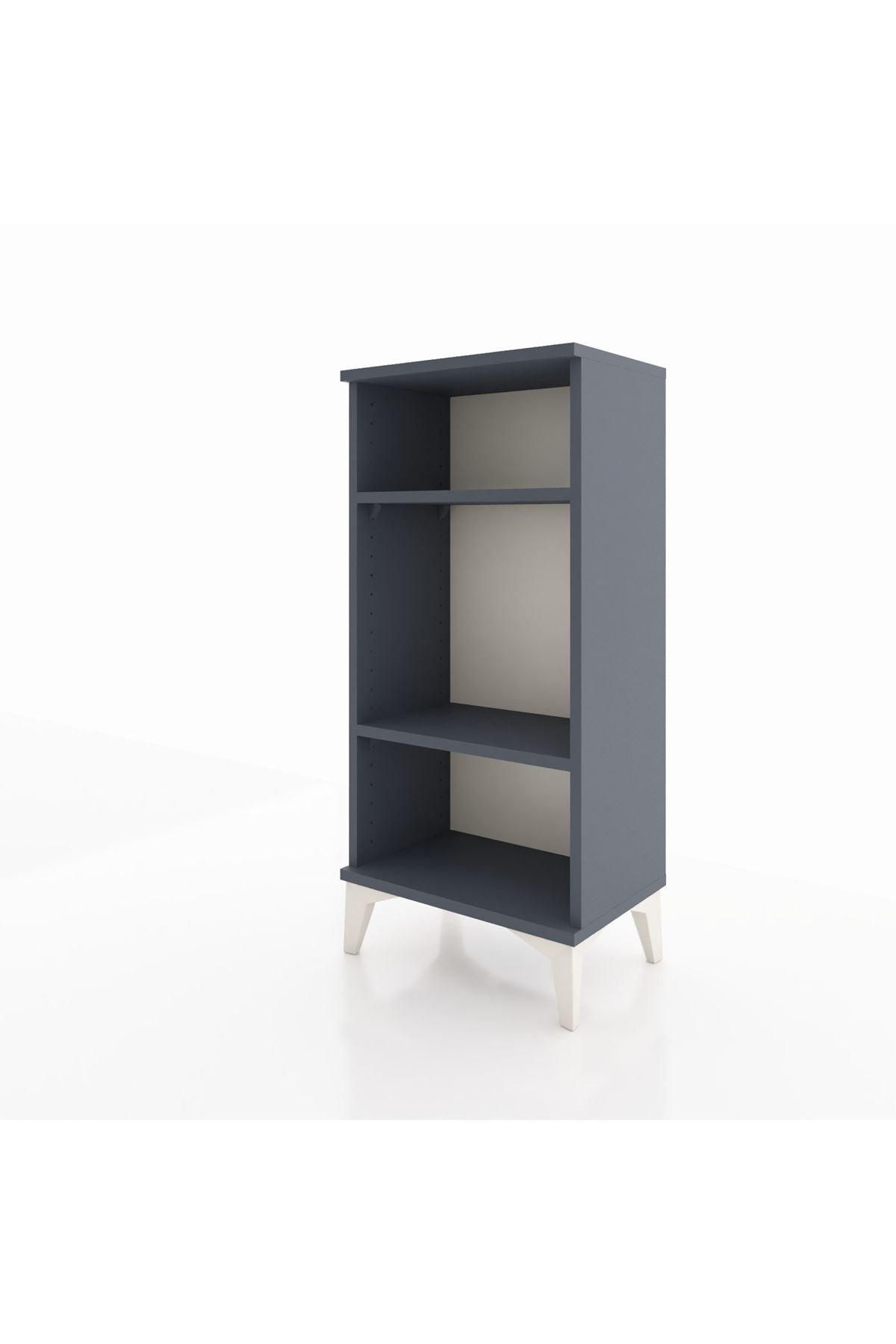 Arges Komodin 2 Raflı 44x30x96 Antrasit-Antrasit