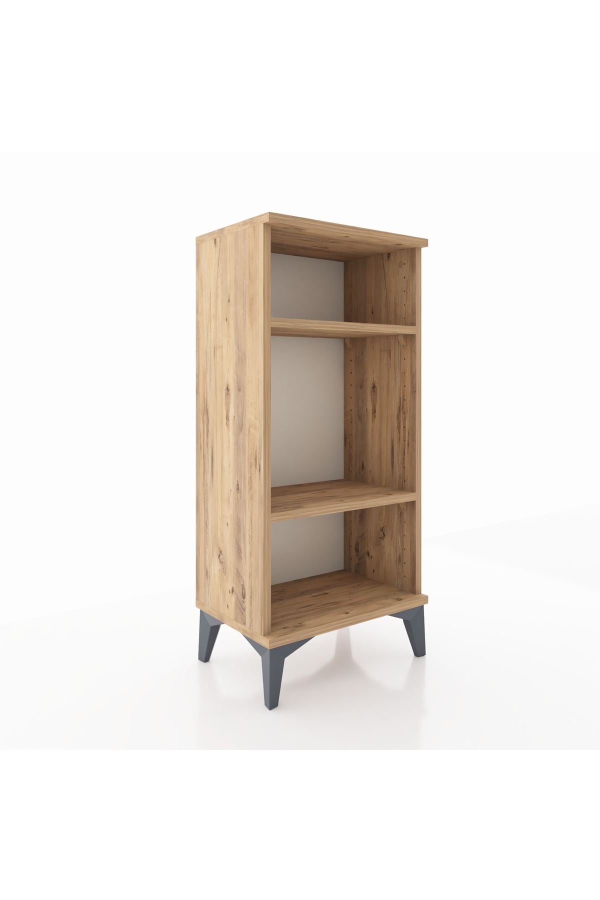 Arges Komodin 2 Raflı 44x30x96 Çam-Çam