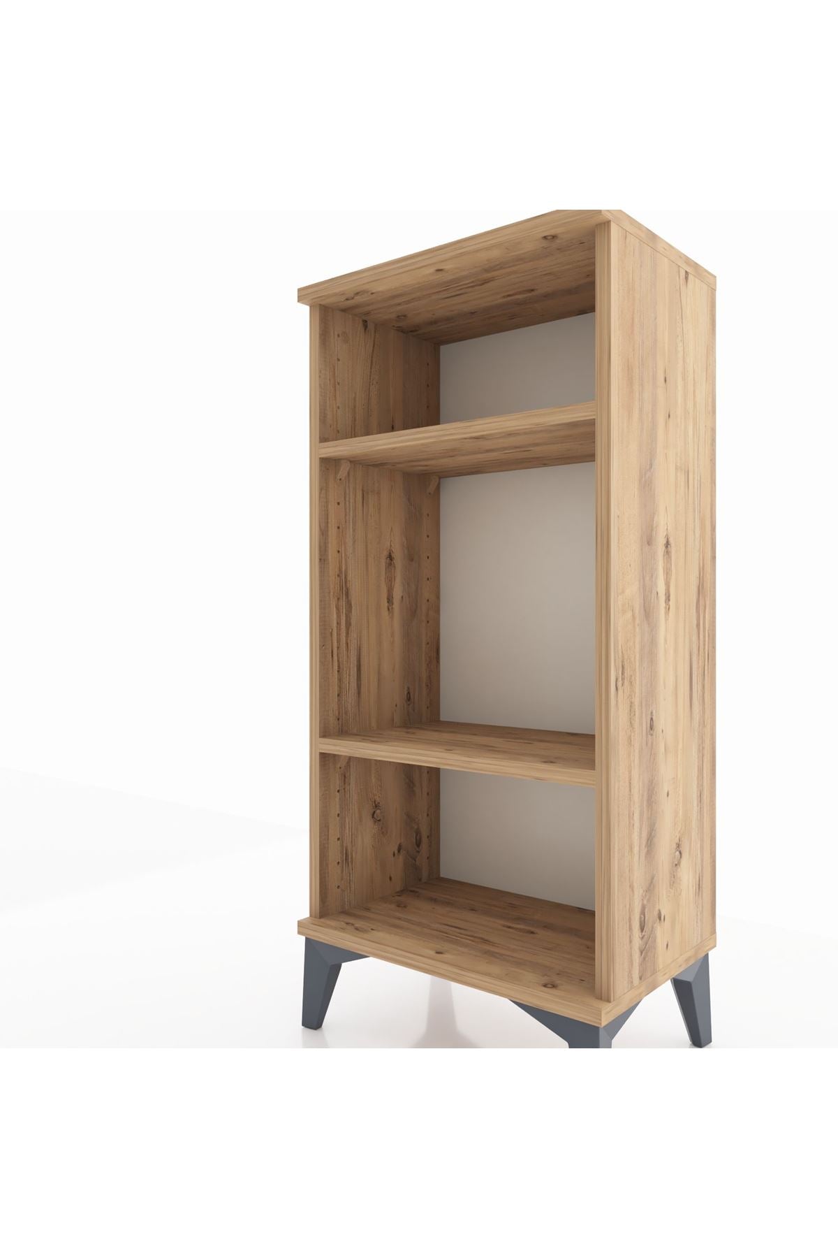 Arges Komodin 2 Raflı 44x30x96 Çam-Çam