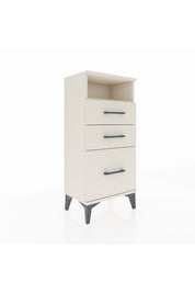 Arges Komodin Tek Raflı 3 Çekmeceli 44x30x96 Aytaşı-Aytaşı