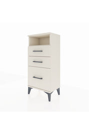 Arges Komodin Tek Raflı 3 Çekmeceli 44x30x96 Aytaşı-Aytaşı