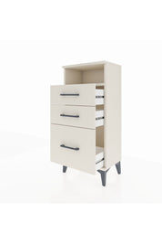 Arges Komodin Tek Raflı 3 Çekmeceli 44x30x96 Aytaşı-Aytaşı