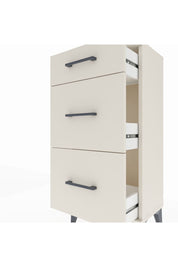 Arges Komodin 3 Çekmeceli 44x30x96 Aytaşı-Aytaşı