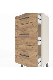 Arges Komodin 3 Çekmeceli 44x30x96 Aytaşı-Çam
