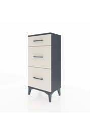 Arges Komodin 3 Çekmeceli 44x30x96 Antrasit-Aytaşı
