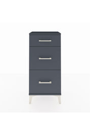 Arges Komodin 3 Çekmeceli 44x30x96 Antrasit-Antrasit