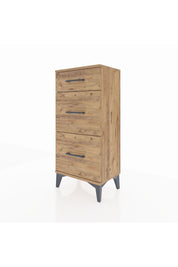 Arges Komodin 3 Çekmeceli 44x30x96 Çam-Çam