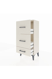 Arges Komodin 3 Çekmeceli 44x30x96 Aytaşı-Aytaşı