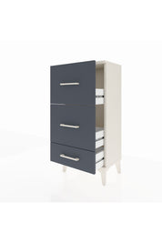 Arges Komodin 3 Çekmeceli 44x30x96 Aytaşı-Antrasit