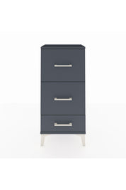 Arges Komodin 3 Çekmeceli 44x30x96 Antrasit-Antrasit