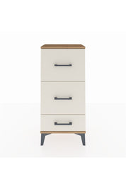 Arges Komodin 3 Çekmeceli 44x30x96 Çam-Aytaşı