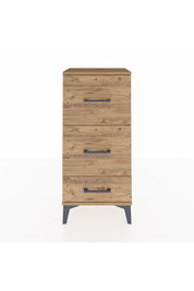 Arges Komodin 3 Çekmeceli 44x30x96 Çam-Çam