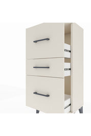 Arges Komodin 3 Çekmeceli 44x30x96 Aytaşı-Aytaşı