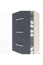 Arges Komodin 3 Çekmeceli 44x30x96 Aytaşı-Antrasit