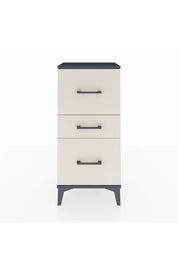 Arges Komodin 3 Çekmeceli 44x30x96 Antrasit-Aytaşı