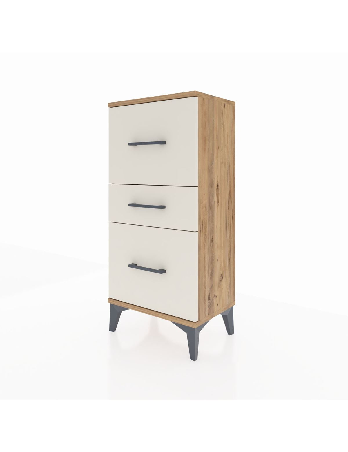 Arges Komodin 3 Çekmeceli 44x30x96 - S09M013V7A