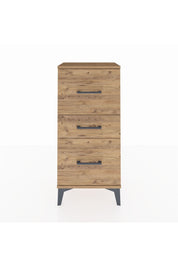Arges Komodin 3 Çekmeceli 44x30x96 Çam-Çam