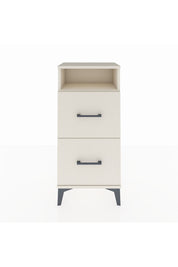 Arges Komodin Tek Raflı 2 Çekmeceli 44x30x96 Aytaşı-Aytaşı