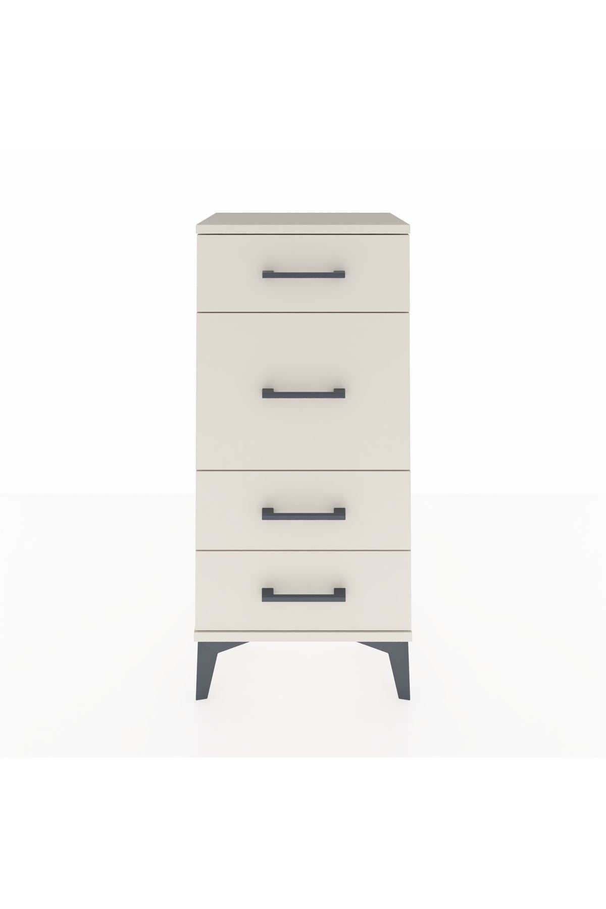 Arges Komodin 4 Çekmeceli 44x30x96 Aytaşı-Aytaşı