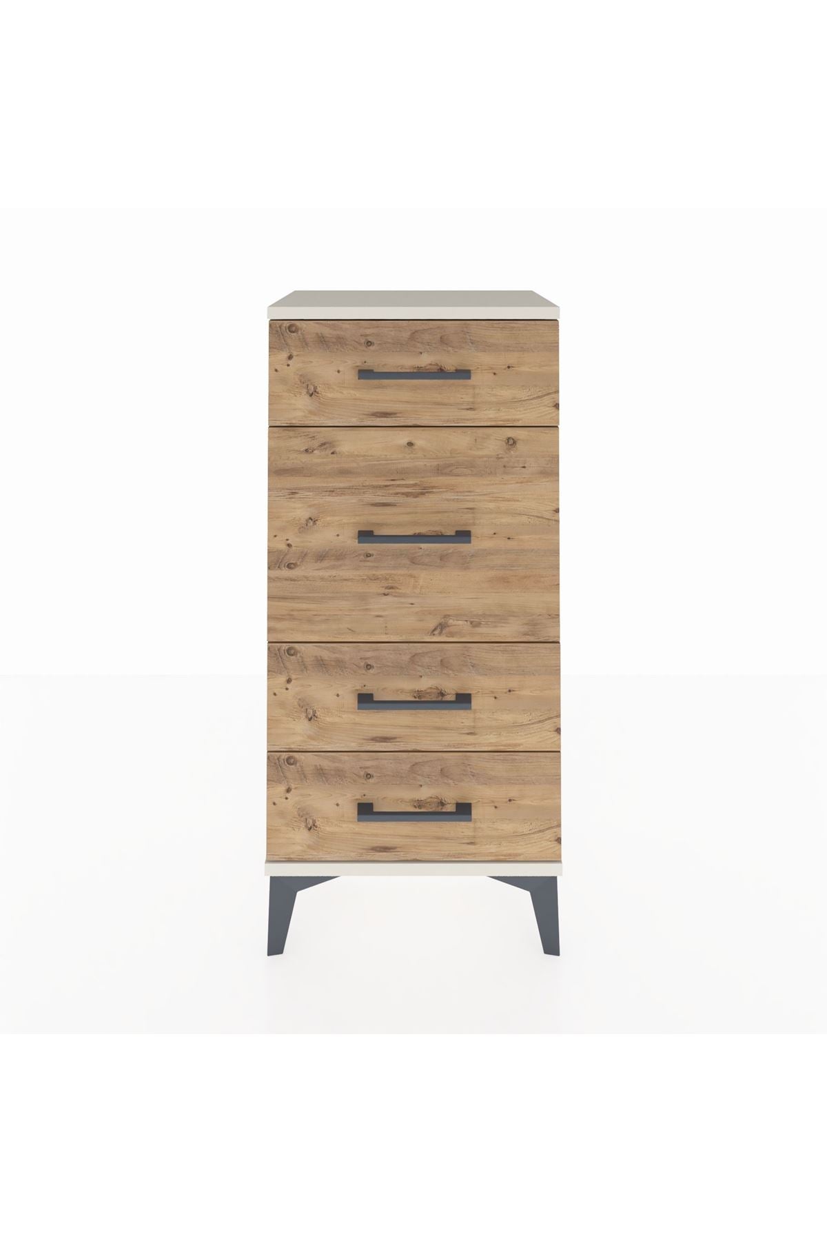 Arges Komodin 4 Çekmeceli 44x30x96 Aytaşı-Çam