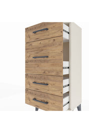 Arges Komodin 4 Çekmeceli 44x30x96 Aytaşı-Çam
