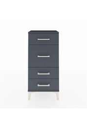 Arges Komodin 4 Çekmeceli 44x30x96 Antrasit-Antrasit