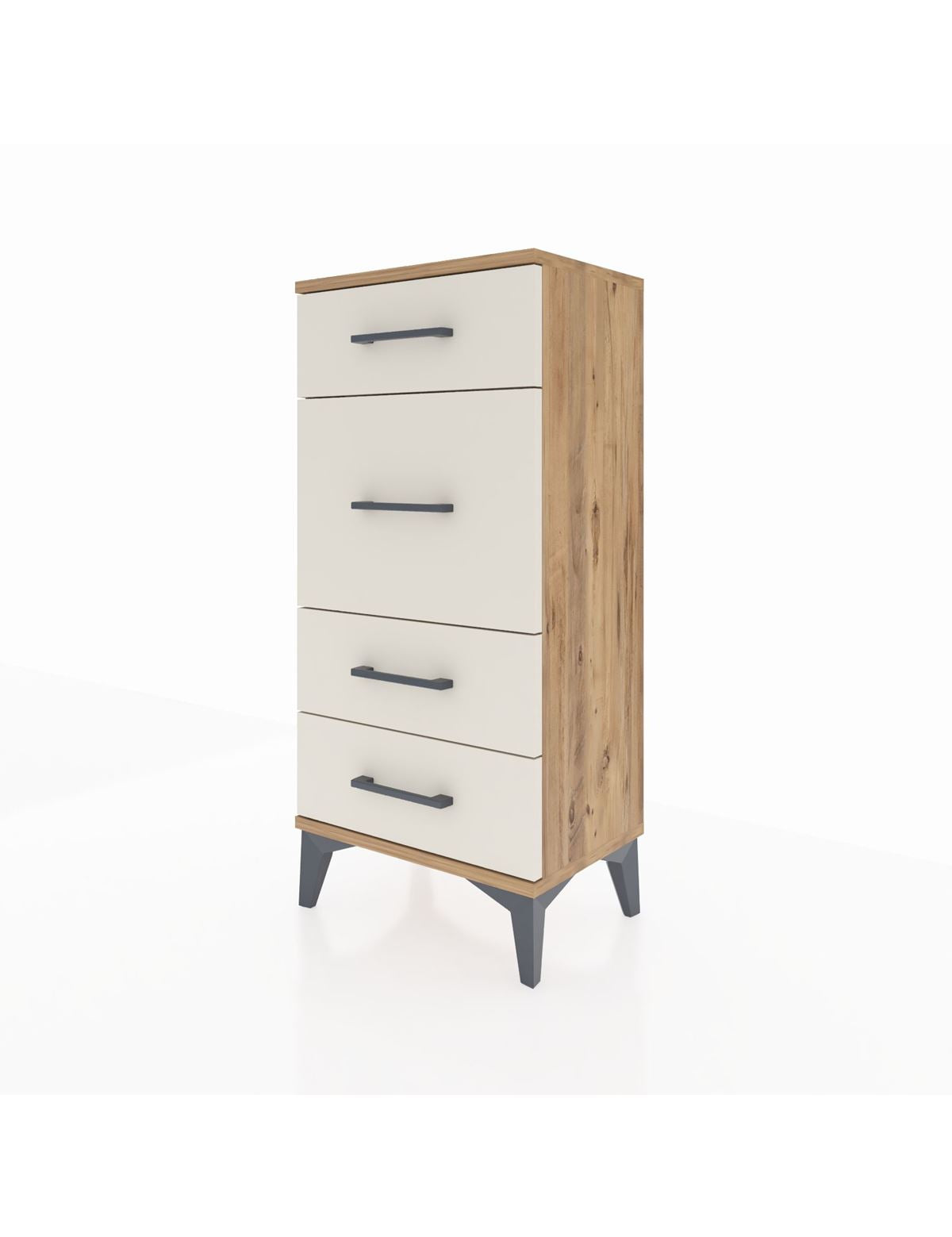 Arges Komodin 4 Çekmeceli 44x30x96 - S09M015V7A