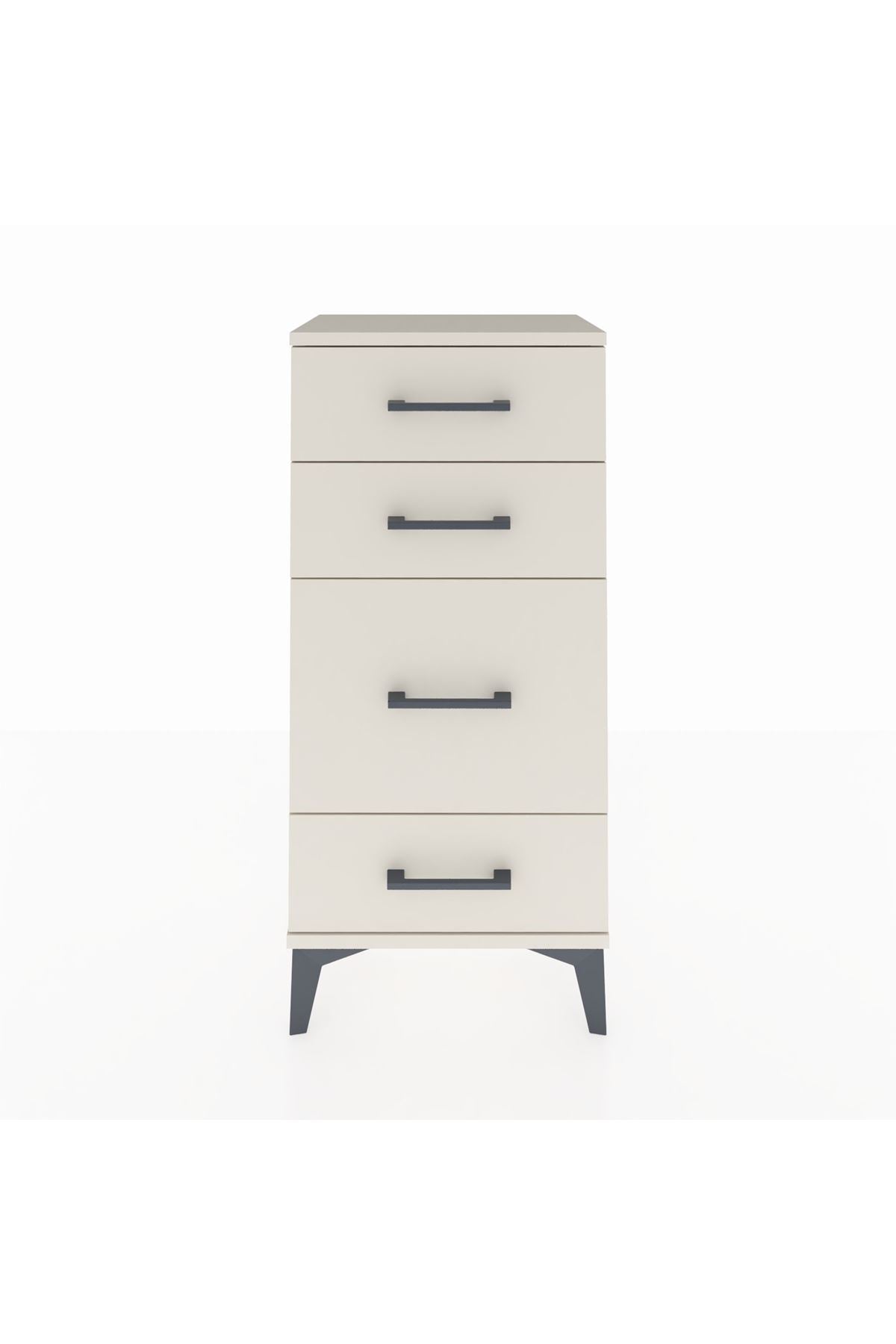 Arges Komodin 4 Çekmeceli 44x30x96 Aytaşı-Aytaşı