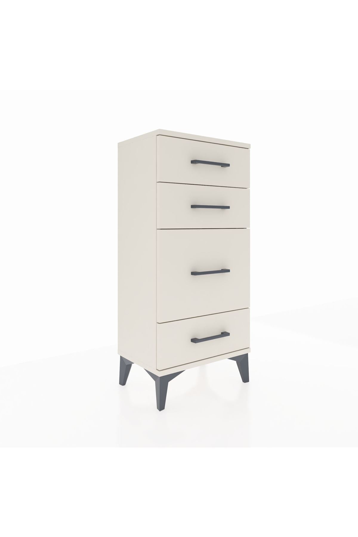 Arges Komodin 4 Çekmeceli 44x30x96 Aytaşı-Aytaşı