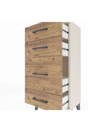 Arges Komodin 4 Çekmeceli 44x30x96 Aytaşı-Çam