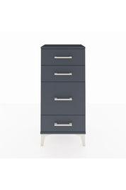 Arges Komodin 4 Çekmeceli 44x30x96 Antrasit-Antrasit