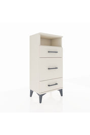 Arges Komodin Tek Raflı 3 Çekmeceli 44x30x96 Aytaşı-Aytaşı