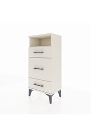 Arges Komodin Tek Raflı 3 Çekmeceli 44x30x96 Aytaşı-Aytaşı