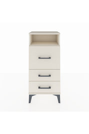 Arges Komodin Tek Raflı 3 Çekmeceli 44x30x96 Aytaşı-Aytaşı