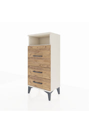 Arges Komodin Tek Raflı 3 Çekmeceli 44x30x96 Aytaşı-Çam