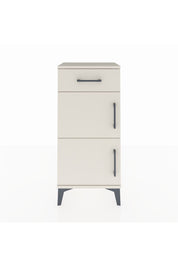 Arges Komodin Tek Raflı Tek Çekmeceli 2 Kapaklı 44x30x96 Aytaşı-Aytaşı