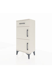 Arges Komodin Tek Raflı Tek Çekmeceli 2 Kapaklı 44x30x96 Aytaşı-Aytaşı