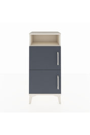 Arges Komodin Tek Raflı 2 Kapaklı 44x30x96 Aytaşı-Antrasit